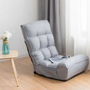 4-Position Adjustable Floor Chair Folding Lazy Sofa by LJGDeals