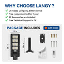 200W All in one solar Parking Lot Lights -25,000 lumens