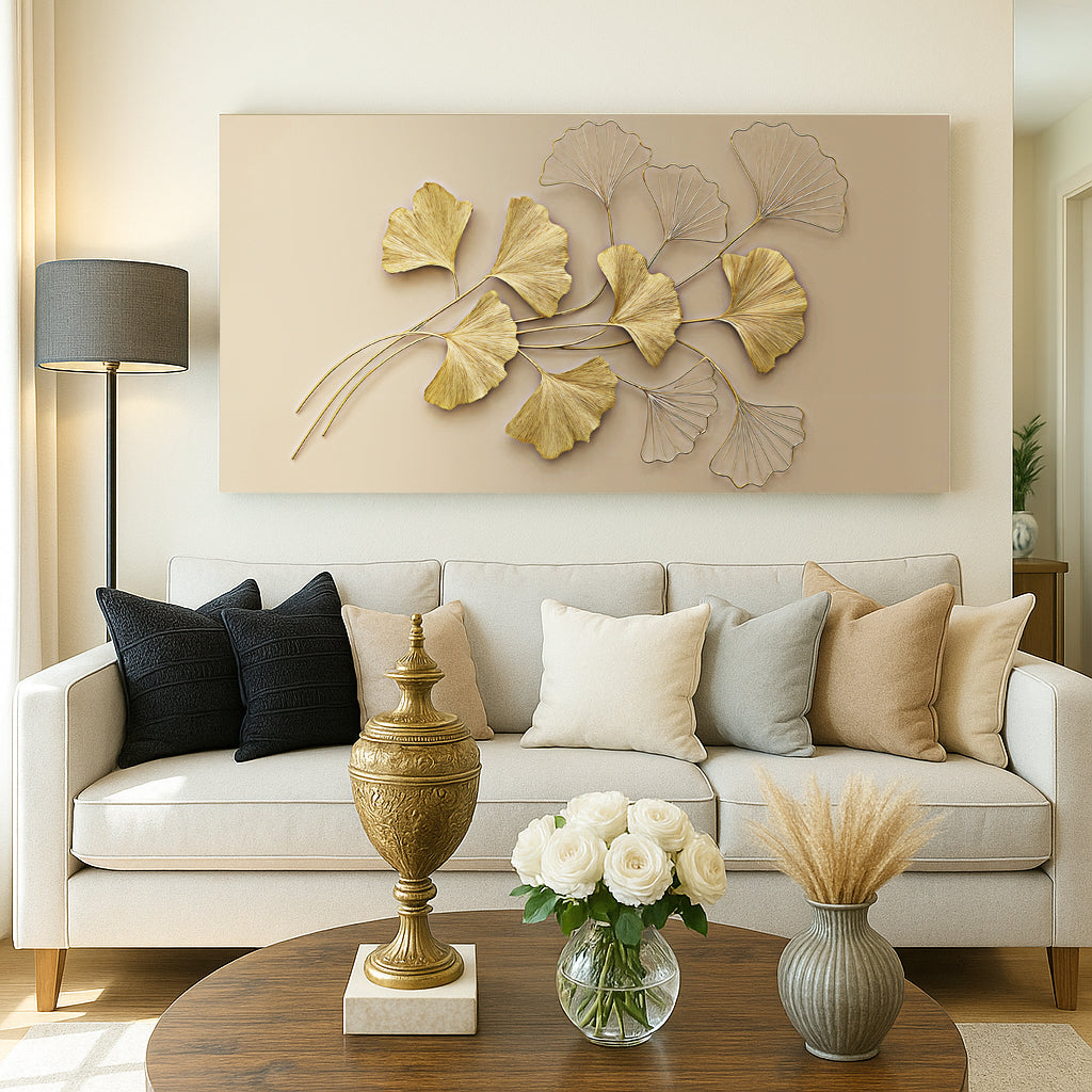 Golden Botanical Wall Art, photo 3 of 10