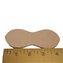 Black or Tan Leather Strap Keeper