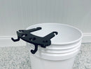 BucketCaddy - Wheel, Tire, & Detailing Brush Organizer for 5-gallon and 6-gallon Car Wash Buckets