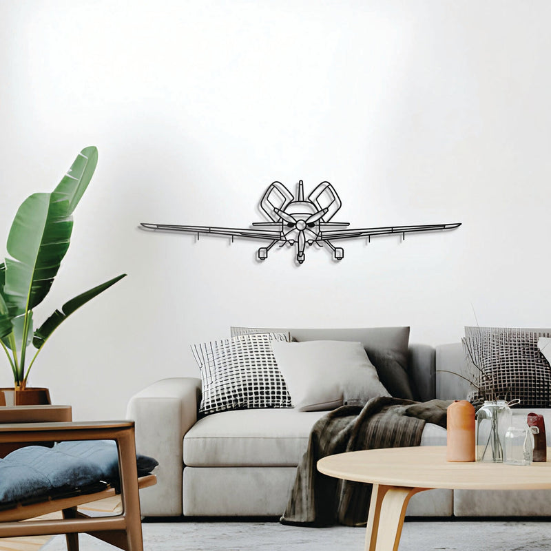 SR22T G6 Front Metal Aircraft Wall Art - NCP0397