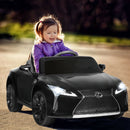 Kids Ride Lexus LC500 Licensed Remote Control Electric Vehicle-Black