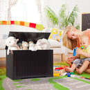 Wooden Toy Box Kids Storage Chest Bench