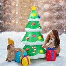 Inflatable Christmas Tree with 3 Gift Wrapped Boxes by LJGDeals