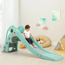 3-in-1 Kids Climber Slide Play Set with Basketball Hoop and Ball by LJGDeals