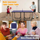 Multi-Use Foldable Midsize Removable Compact Ping-pong Table by LJGDeals