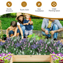 U-Shaped Wooden Garden Raised Bed for Backyard and Patio by LJGDeals