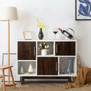 Wood Display Sideboard Storage Cabinet with Storage Compartments by LJGDeals