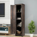Linen Tower Bathroom Storage Cabinet Tall Slim Side Organizer with Shelf by LJGDeals