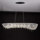 Oval Modern Crystal Chandelier