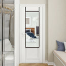 Full Length Metal Door Mirror with Adjustable Hook