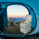 5.3 Gallon 20 L Portable Travel Toilet for Camping RV Indoor Outdoor by LJGDeals