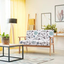 Modern Fabric Loveseat Sofa Couch Upholstered 2-Seat Armchair by LJGDeals