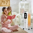 1500W Oil Filled Portable Radiator Space Heater with Adjustable Thermostat by LJGDeals