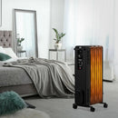 1500 W Oil-Filled Heater Portable Radiator Space Heater with Adjustable Thermostat by LJGDeals