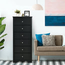 6 Drawers Chest Dresser Clothes Storage Bedroom Furniture Cabinet by LJGDeals