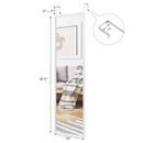 Full Length Metal Door Mirror with Adjustable Hook by LJGDeals