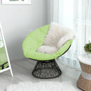 Rattan Papasan Chair Ergonomic 360-degree Swivel Soft Cushion Garden by LJGDeals