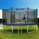 12/14 Feet Trampoline Bounce Jump Combo with Spring Pad-14' by LJGDeals