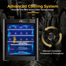 21 Bottle Compressor Wine Cooler Refrigerator with Digital Control by LJGDeals