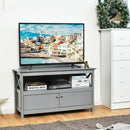 44 Inch Wooden Storage Cabinet TV Stand by LJGDeals