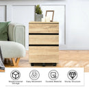 3-Drawer Mobile File Cabinet for Home Office by LJGDeals