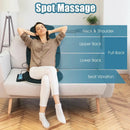 Seat Cushion Massager with Heat and 6 Vibration Motors for Home by LJGDeals