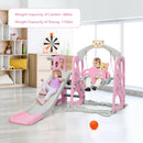 3 in 1 Toddler Climber and Swing Set Slide Playset