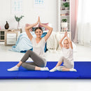 Gymnastics PU Mat Thick Folding Panel Gym Fitness Exercise-Navy by LJGDeals