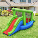 Inflatable Dual Slide Basketball Game Bounce House Without Blower by LJGDeals