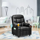 Kids Recliner Chair with Cup Holder and Footrest for Children by LJGDeals