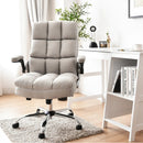 Adjustable Swivel Office Chair with High Back and Flip-up Arm for Home and Office by LJGDeals
