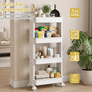 Rolling Utility Cart with Detachable Trays - 3/4 Tier by LJGDeals