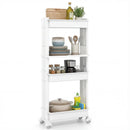 Rolling Utility Cart with Detachable Trays - 3/4 Tier by LJGDeals