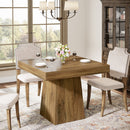 31.5" Dining Table, Square Farmhouse Kitchen Table Dinner Table