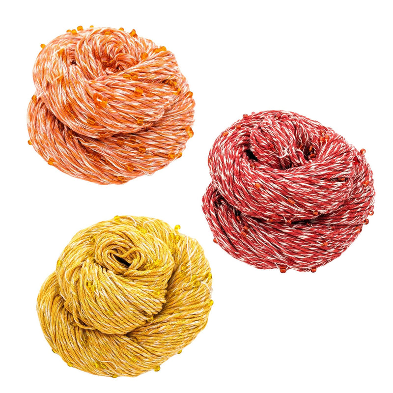 Chakra Beaded Cotton Yarn