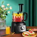 8 Cup Food Processor 500W Variable Speed Blender Chopper with 3 Blades by LJGDeals