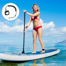 10 Feet Inflatable Stand Up Paddle Board with Adjustable Paddle Pump by DirectDeals