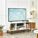2 Door TV Stand with 2 Cabinets and Open Shelves for TVs up to 50 Inch TV by LJGDeals