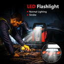 Jump Starter Air Compressor Power Bank Charger with LED Light and DC Outlet by LJGDeals