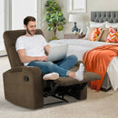 Recliner Chair Single Sofa Lounger with Arm Storage and Cup Holder for Living Room by LJGDeals