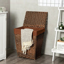 Foldable Handwoven Laundry Hamper with Removable Liner by LJGDeals