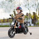12V Kids Ride-On Motorcycle Aprilia Licensed with Sounds and Music by LJGDeals