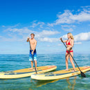 Inflatable Stand Up Paddle Board Surfboard with Bag Aluminum Paddle and Hand Pump by LJGDeals