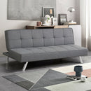 3-Seat Convertible Sofa Bed with High-Density Sponge for Living Room by LJGDeals