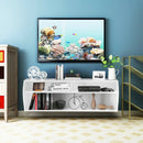 48.5 Inch 2 Tier Modern Wall Mounted Hanging Floating Shelf by LJGDeals