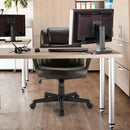 Adjustable Leather Executive Office Chair Computer Desk Chair with Armrest by LJGDeals