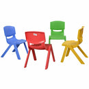 4-pack Colorful Stackable Plastic Children Chairs by LJGDeals