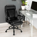 400 Pounds Big and Tall Adjustable High Back Leather Office Chair by LJGDeals